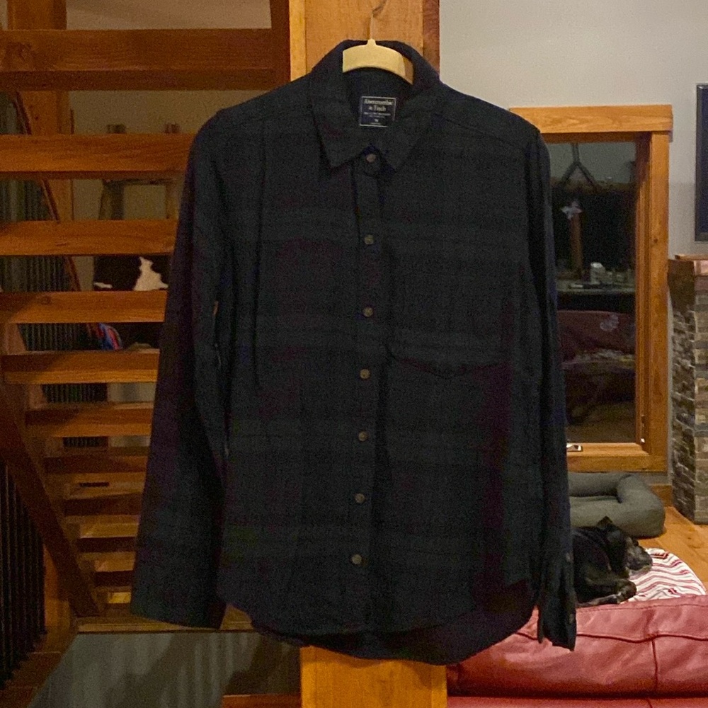 Abercrombie & Fitch Plaid Flannel size M